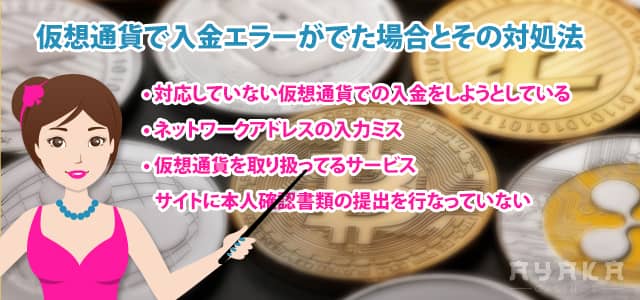 ベラジョンカジノ 銀行送金で入金エラーがでた場合