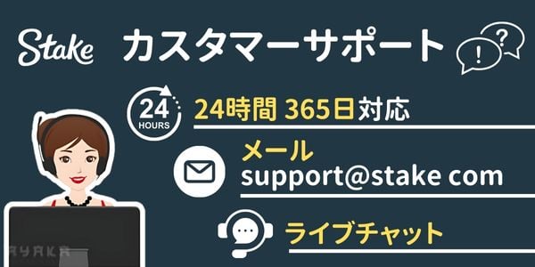 ステーク カジノ のカスタマーサポート