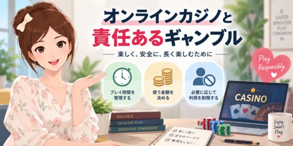 オンラインカジノ 合法サイトの責任あるギャンブル