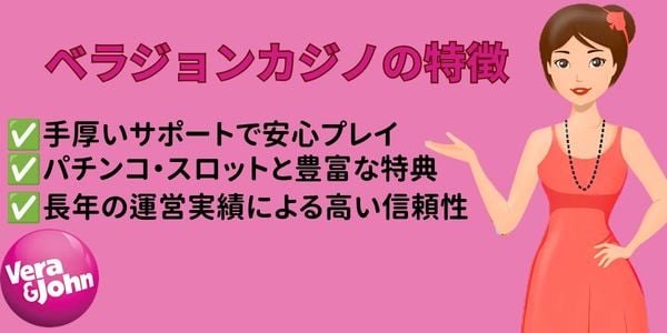 ベラジョンカジノ 特徴