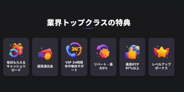 Reelsカジノ VIPプログラム