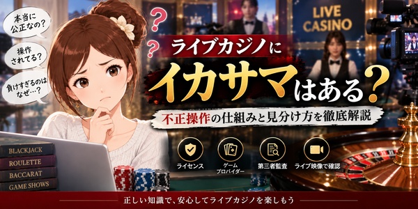 ライブカジノ イカサマ